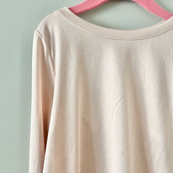 Zella Girl Pink Mesh Open Back Tee Size L 10/12 NWT - Picture 3 of 13